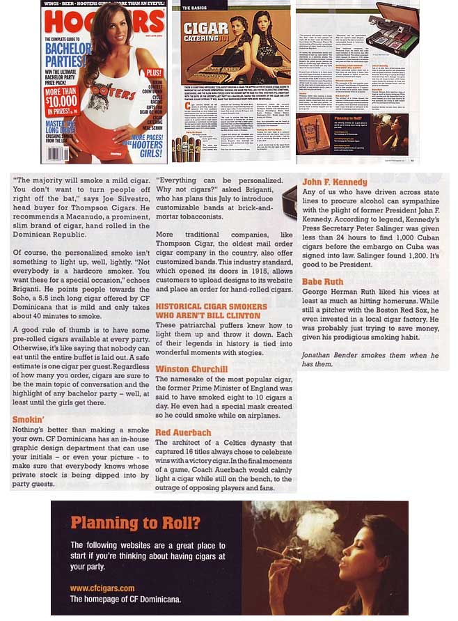 CF Cigars Press Page
