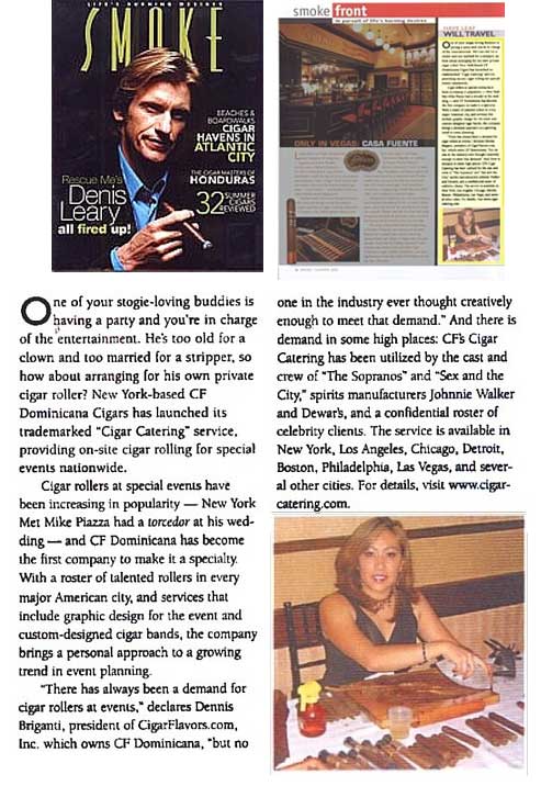 CF Cigars Press Page