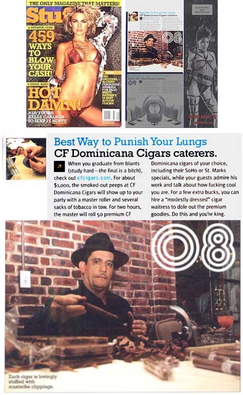 CF Cigars Press Page