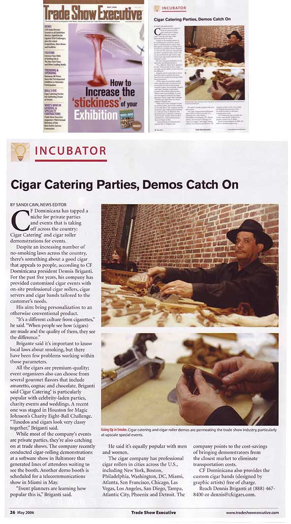 CF Cigars Press Page